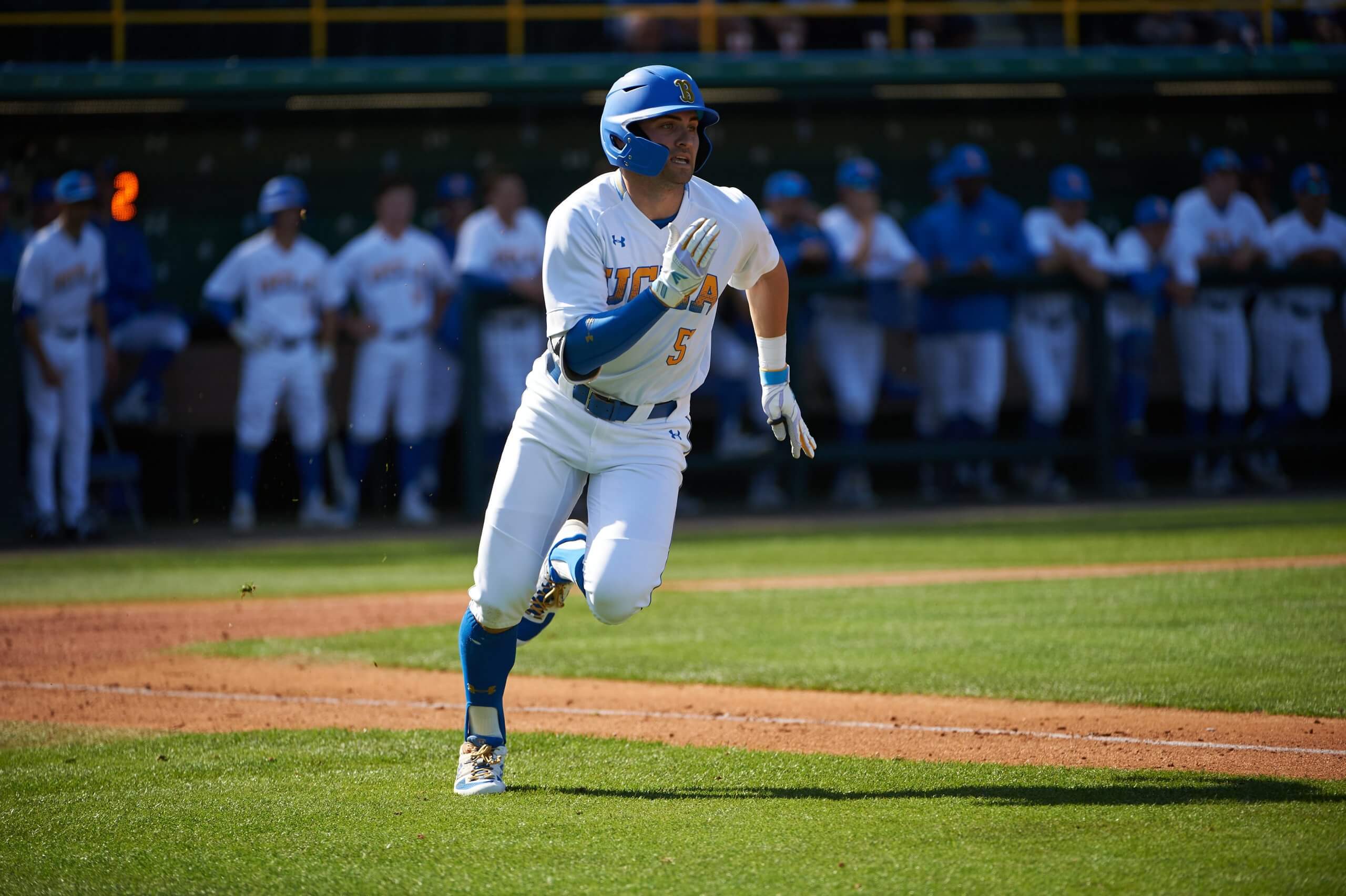 Brewers select OF Garrett Mitchell with the 20th overall pick in